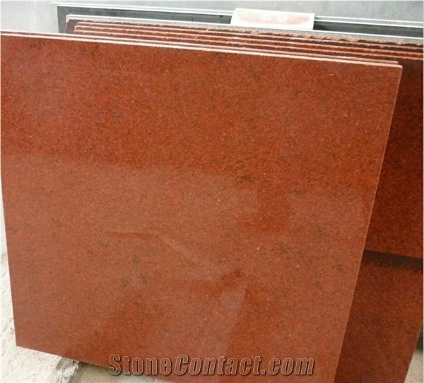Imperial Red Granite Slabs & Tiles