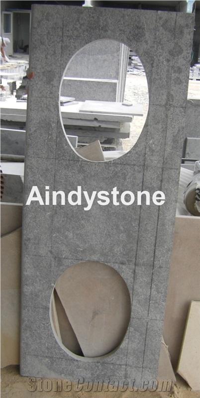 Natural Blue Limestone Countertop