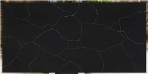 Black White Vemy Quartz Surface VM-910-1 Black White Vemy Quartz Surface VM-910-1