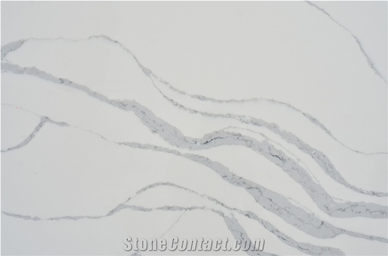 Calacatta Quartz Slabs VM-161018