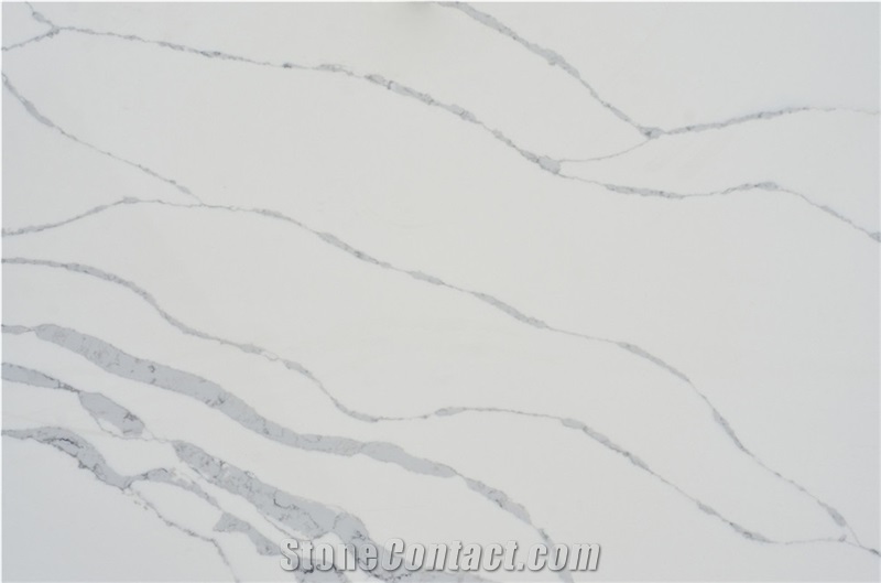 Calacatta Quartz Slabs VM-161018