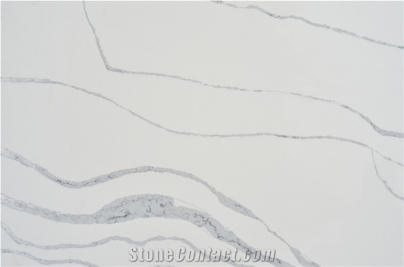 Calacatta Quartz Slabs VM-161018