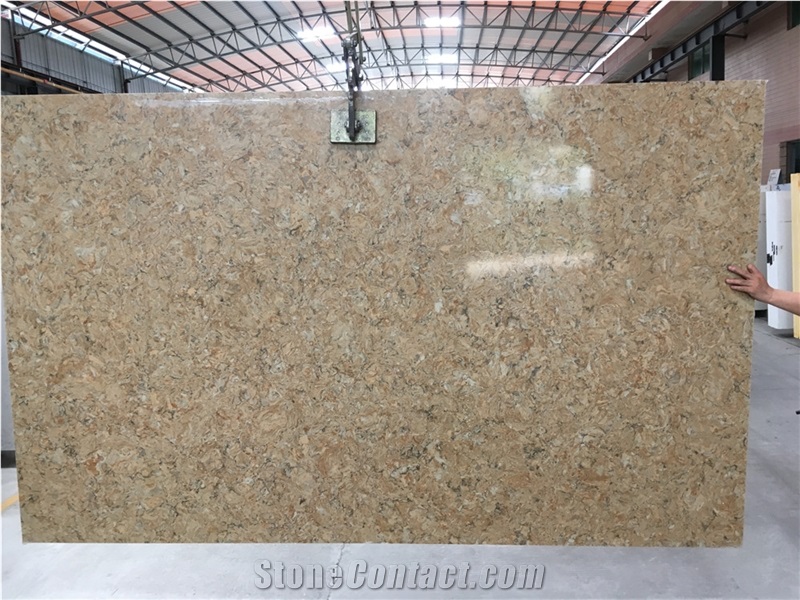 Cambria Color 3 Vemy Quartz Stone