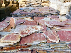 Rosa Del Piemonte Landscaping Stones, Flagstone