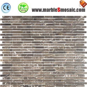 Brown Marble Mosaic Floor Tile Panel Brown Marble Mosaic Floor Tile Panel