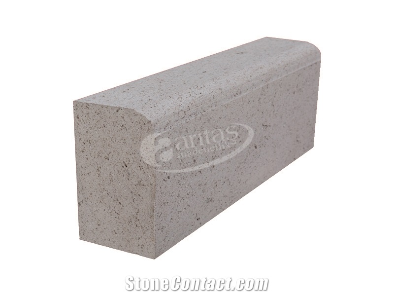Golbasi Andesite Machine Cut Landscaping Walkway Kerbstone