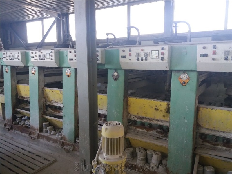 5 Head Secondhand Polishing Machine for Granite Slabs- Donatoni 1995