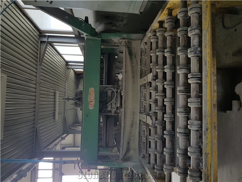 5 Head Secondhand Polishing Machine for Granite Slabs- Donatoni 1995
