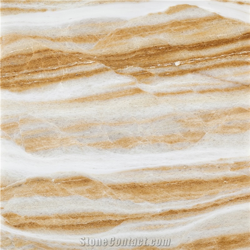 Sunshine Vein Cut Onyx Tiles and Slabs