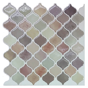 Clever Mosaics Home Decor Peel and Stick Mosaic Tiles