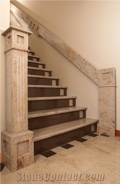 Grey Granite Mushroom Walling Tiles