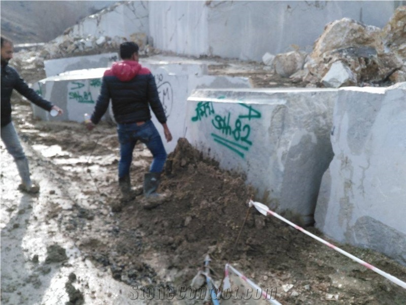 Fiore Grey Marble Blocks