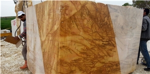 Usak Antique Gold Marble Blocks