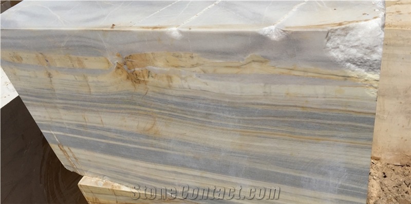 Usak Grey Marble Blocks