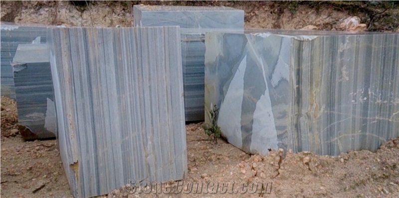 Usak Grey Marble Blocks