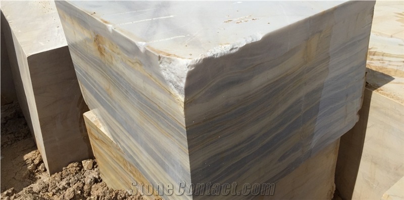 Usak Grey Marble Blocks