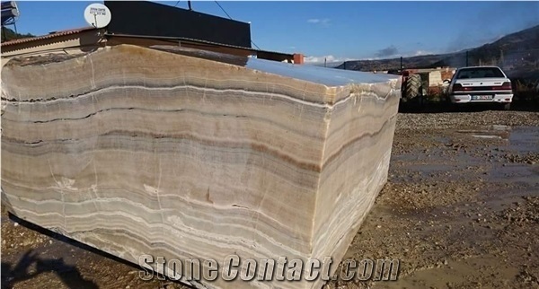 Lifora Onyx Block, Turkey Grey Onyx