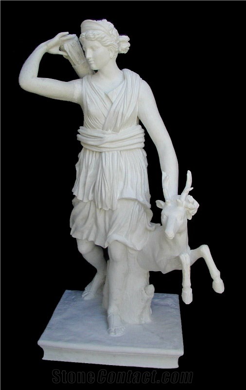Carrara Bianco Bellissimo Marble Sculptures