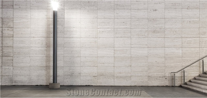 Antiguo Travertine Sawn Cut Wall Application