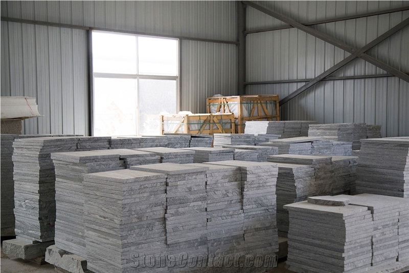 Nero Santiago Granite, Wood Grain Granite, G302 Granite Tiles