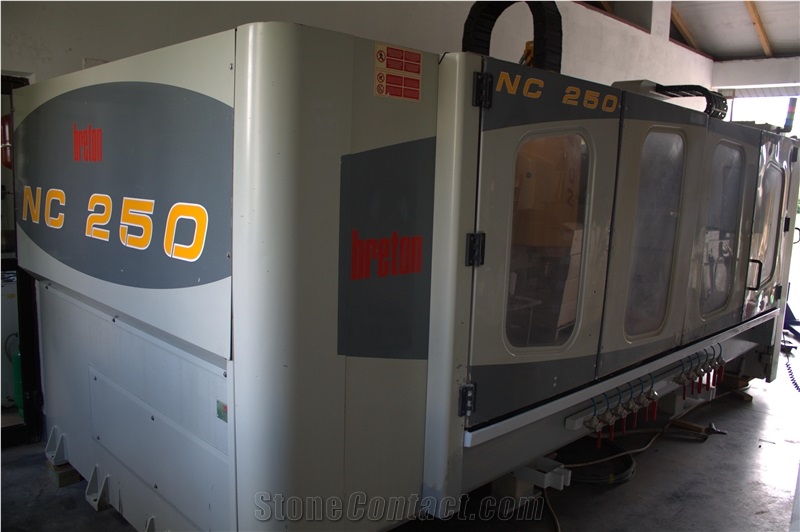 Breton Nc 250 Cnc Granite Breton Machining Center Secondhand Machine