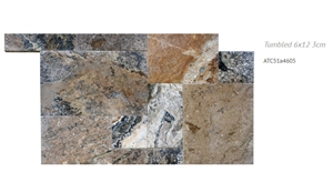 Antico Onyx Travertine Slabs, Tiles