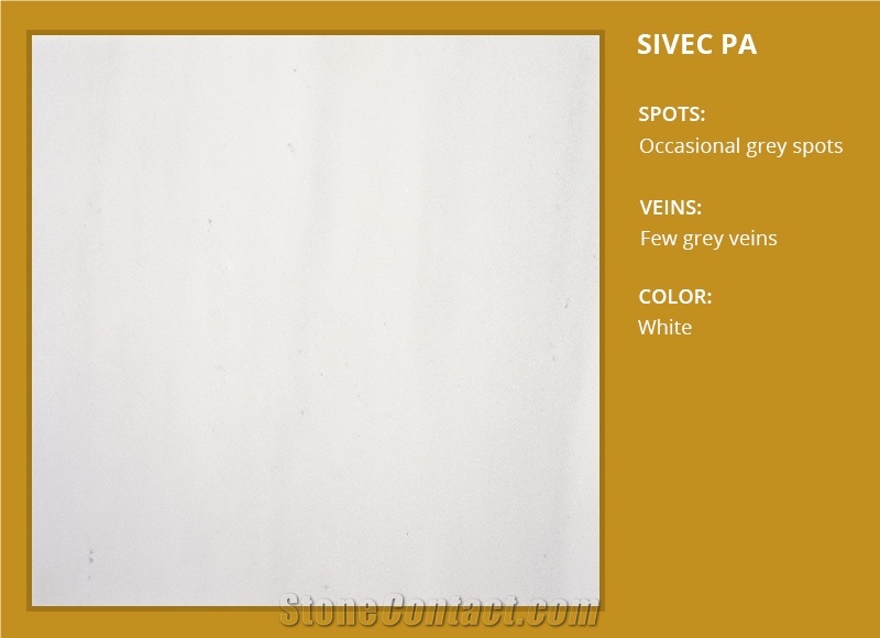 Bianco Sivec Marble Slabs and Tiles