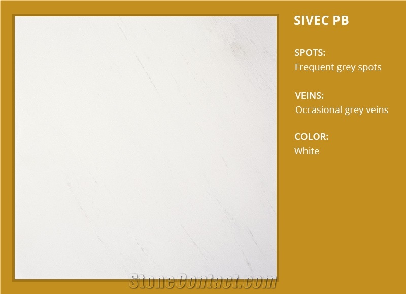 Bianco Sivec Marble Slabs and Tiles