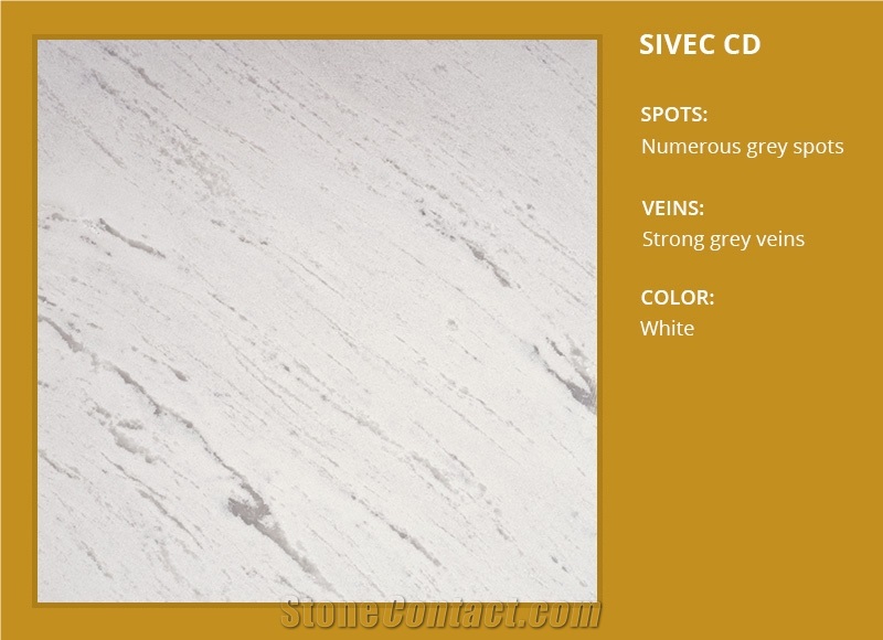 Bianco Sivec Marble Slabs and Tiles