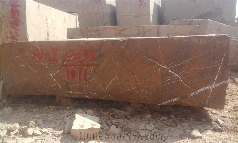 Bidasar / Rainforest Brown Marble Blocks