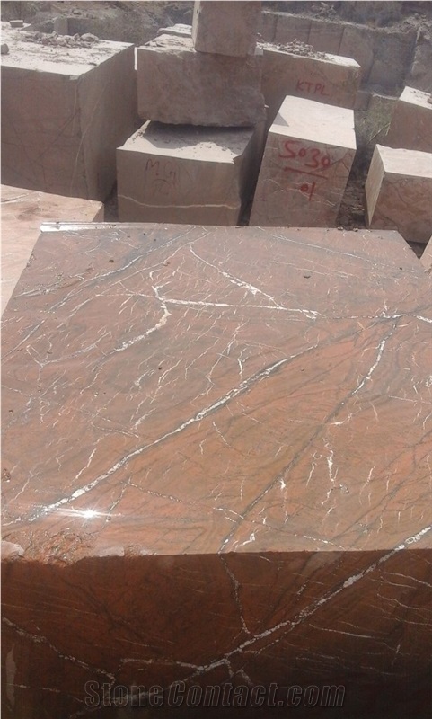 Bidasar / Rainforest Brown Marble Blocks