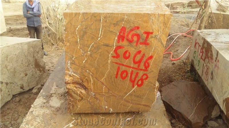 Bidasar/Rainforest Gold Marble Blocks