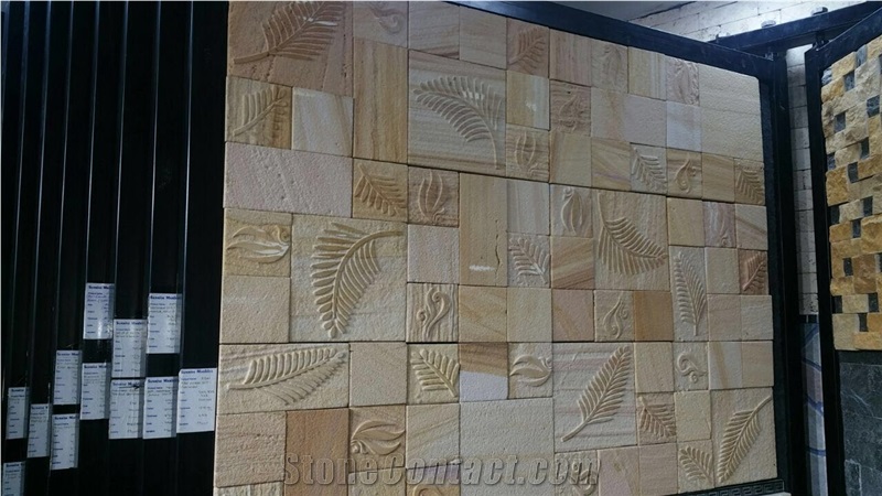 Sandstone Carved Home Decor Wall Panels