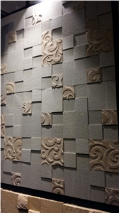 Sandstone Carved Home Decor Wall Panels