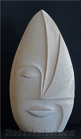 White Marble Stone Sculpture