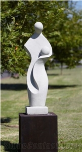 White Marble Stone Sculpture