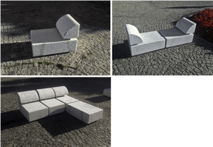 Bianco Sardo Urban Seating