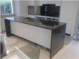 Black Anzola Granite Kitchen Countertop