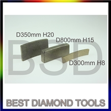1200mm 1600mm 2000mmm Fast Cutting Multi Layer Granite Segment
