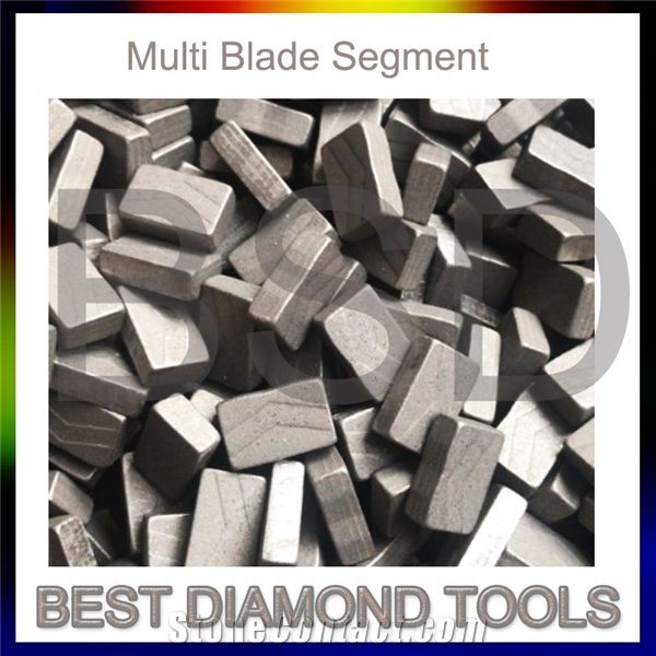 1200mm 1600mm 2000mmm Fast Cutting Multi Layer Granite Segment