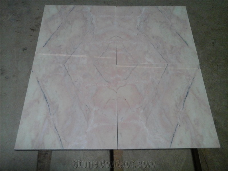 Rosa El Rei Marble Polished Slabs, Tiles