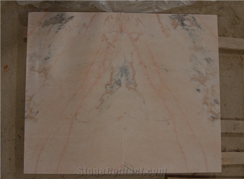 Rosa El Rei Marble Polished Slabs, Tiles