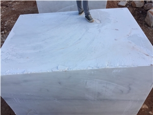 New Mugla White Blocks, Mugla White Marble Block