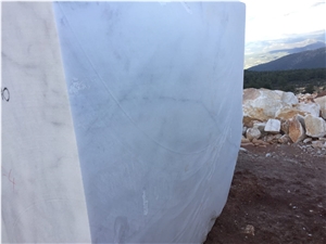 New Mugla White Blocks, Mugla White Marble Block
