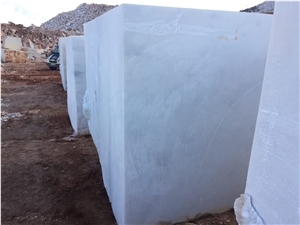 New Mugla White Blocks, Mugla White Marble Block