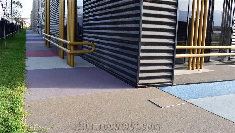 Quartz Stone Mosaic Floor Carpet