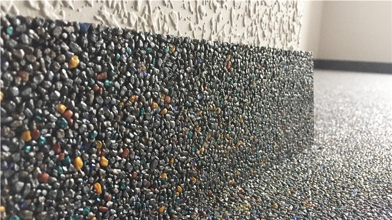 Quartz Stone Mosaic Floor Carpet