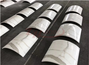 Marmi Bianco Calacatta White Marble Column