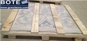 Marble Mosaic Medallions Animal Decorative Square Floor Medallion