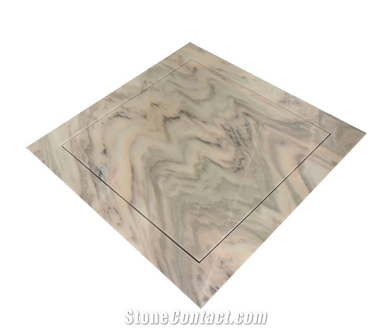 Solker Aurora Boreale Marble Shower Coverings